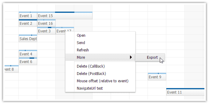 DayPilot Pro for ASP.NET WebForms